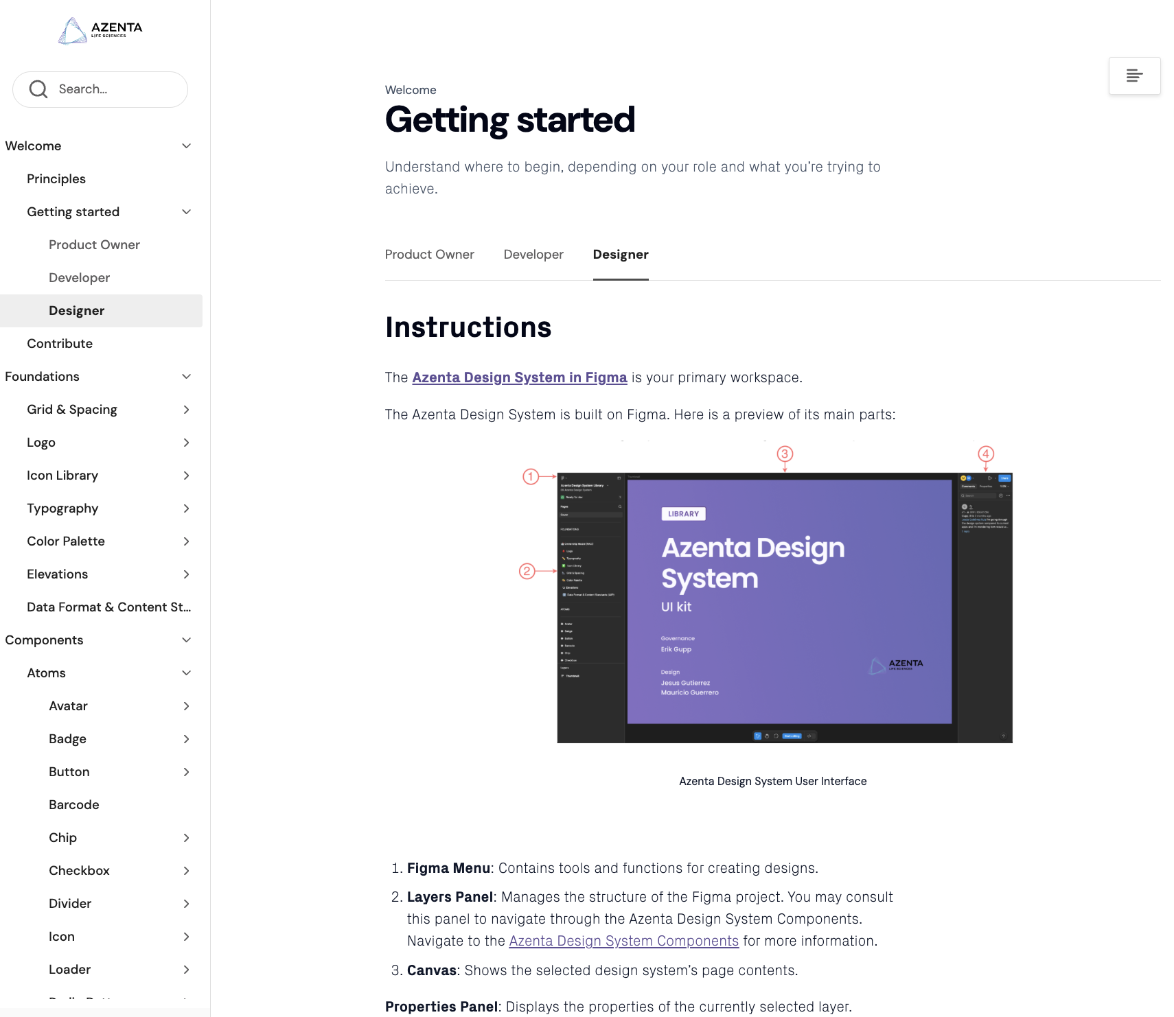Getting started - Product owner