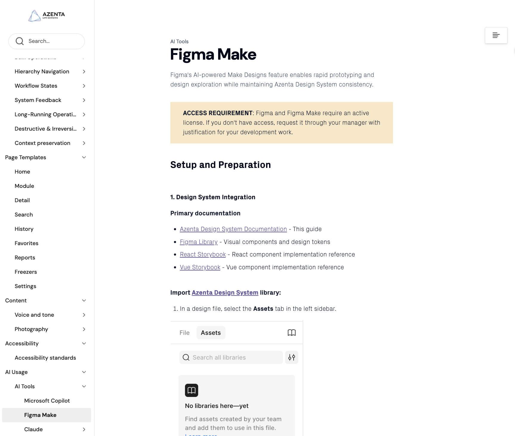 Accessibility principles